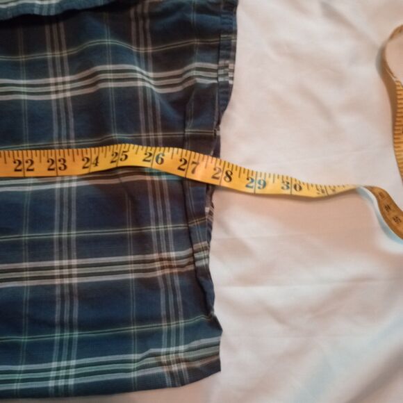 Cabela's Men's L/S Blue Plaid Button Down XL Legendary Quality. Office Event - Picture 6 of 7